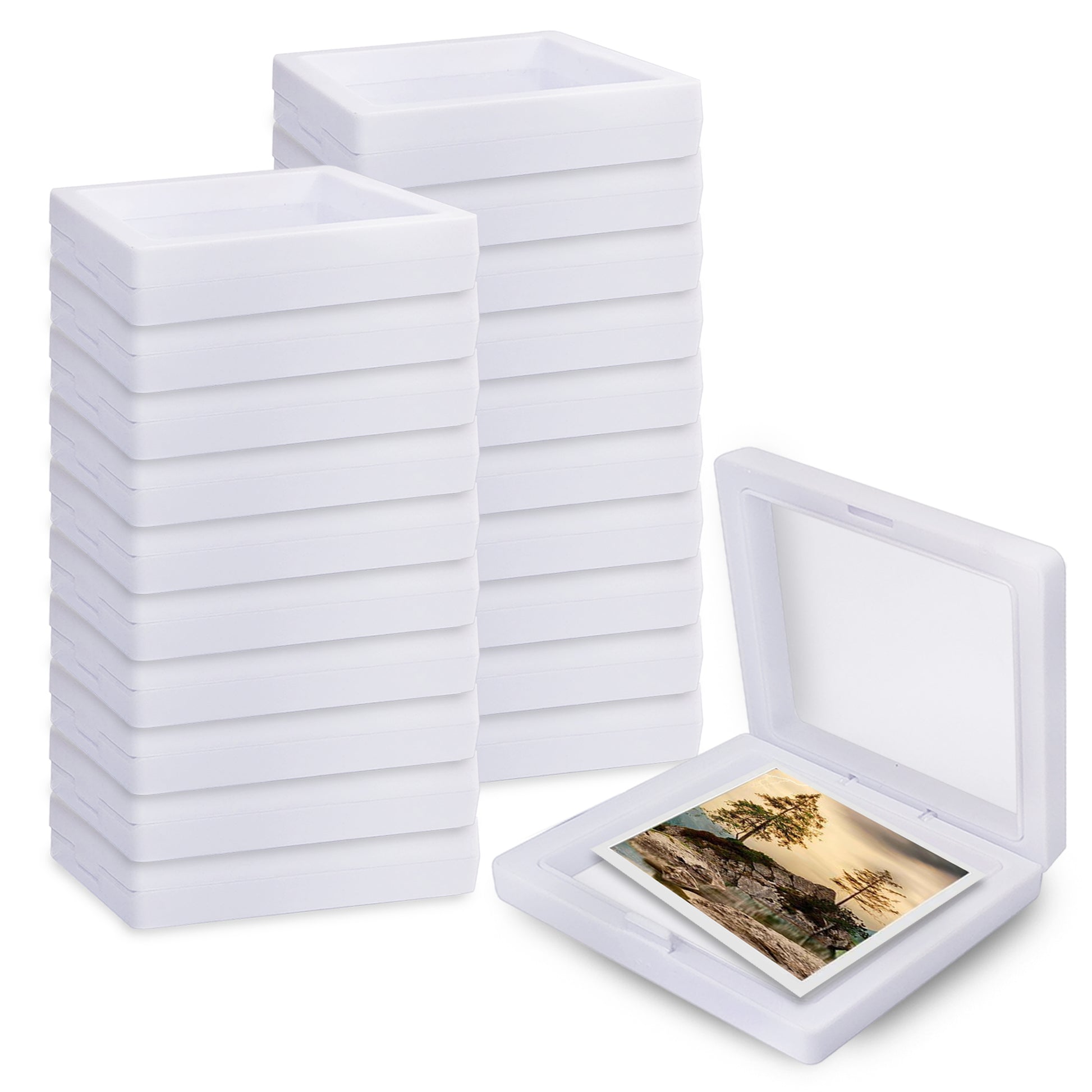 Sanas Floating Shadow Box Frame Elegant White Display Case
Select 91 more words to run Humanizer.