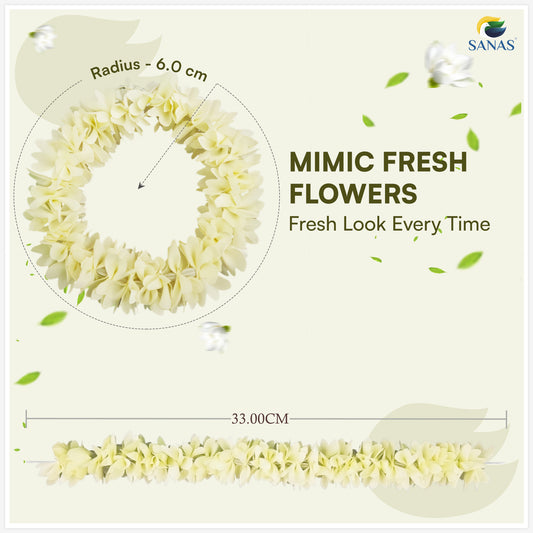 Sanas 4 Bunch Mogra Gajra For Womens 4Pcs