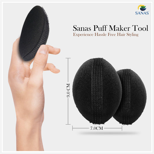 Sanas Hair Puff Maker Tool - 1Pc