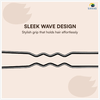 Premium metal u pins for hair bridal bun and juda hairstyles