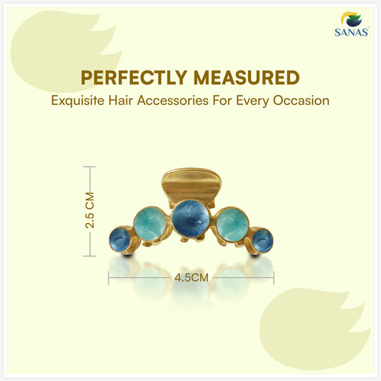 Sanas Multicolor Small Metal Clip - 4Pcs