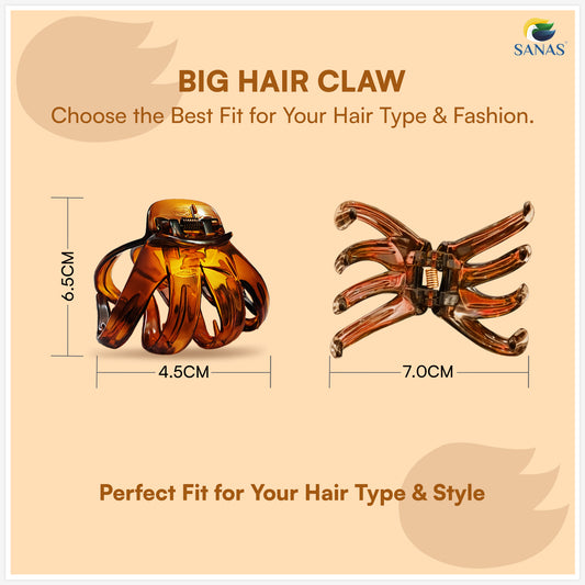 Korean hair clutcher assorted color claw clips