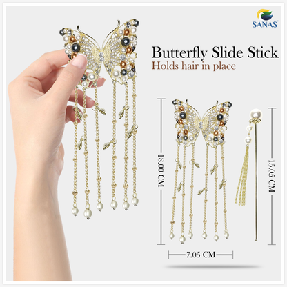 Wedding Butterfly Hair Clip