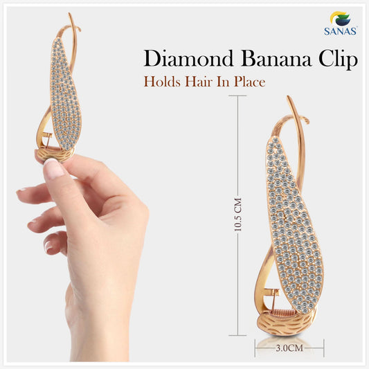 Diamond Banan Hair Clips