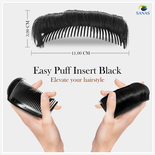 Bump Up Insert Hair Clip