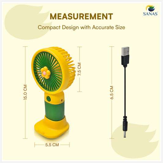 Sanas Mini Handheld Fan 1 Pc