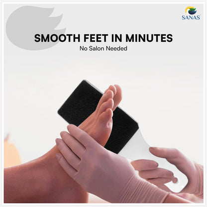 Sanas Dead Skin Remover Foot Scrubber - 1Pc