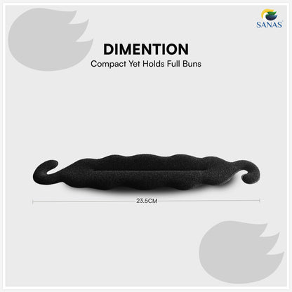 SANAS (2 Pcs) Donut Bun Hair Maker Hair Accessories for Women (2 Pcs)