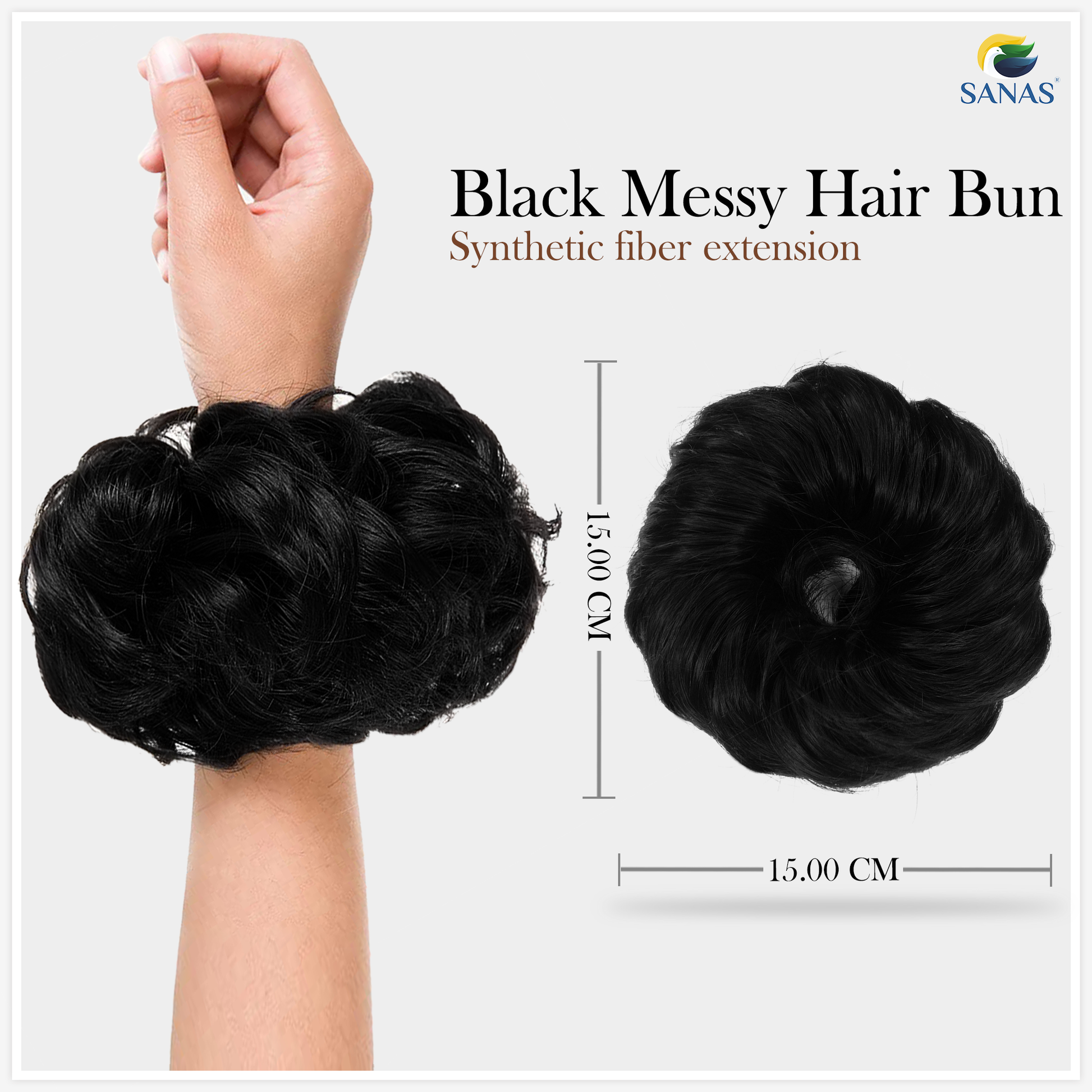 Hair Rubber Bun Extension