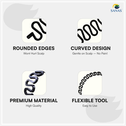 Sanas Long Hair Braider Tool - 1Pc