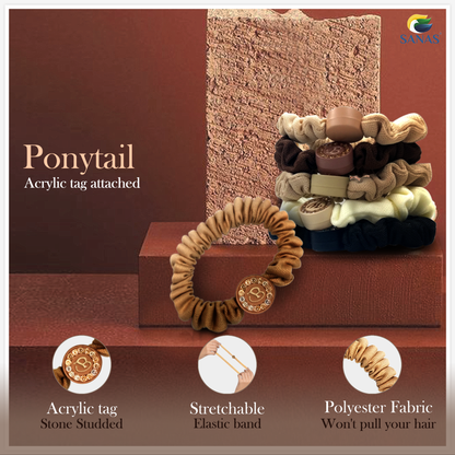 Sanas Synthetic Band Stone Tag - 5Pcs