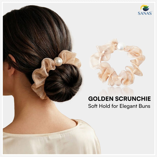 Soft Hair Scrunchies for Women with Strong Elastic Hair Ties for Ladies
