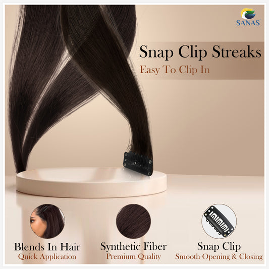 Brown Streaks Hair Extension