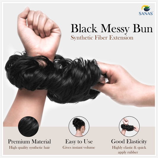 Hair Rubber Bun Extension