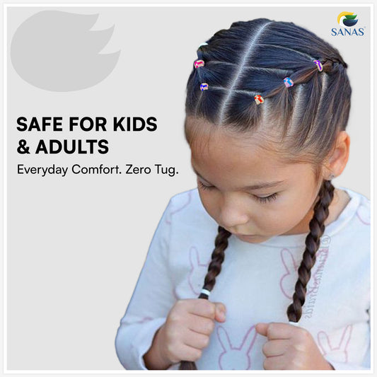 Sanas Medium Elastic Rubber Band 1100Pcs