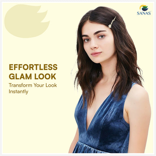 Sanas Flower Bobby Pins For Women 2 Pcs