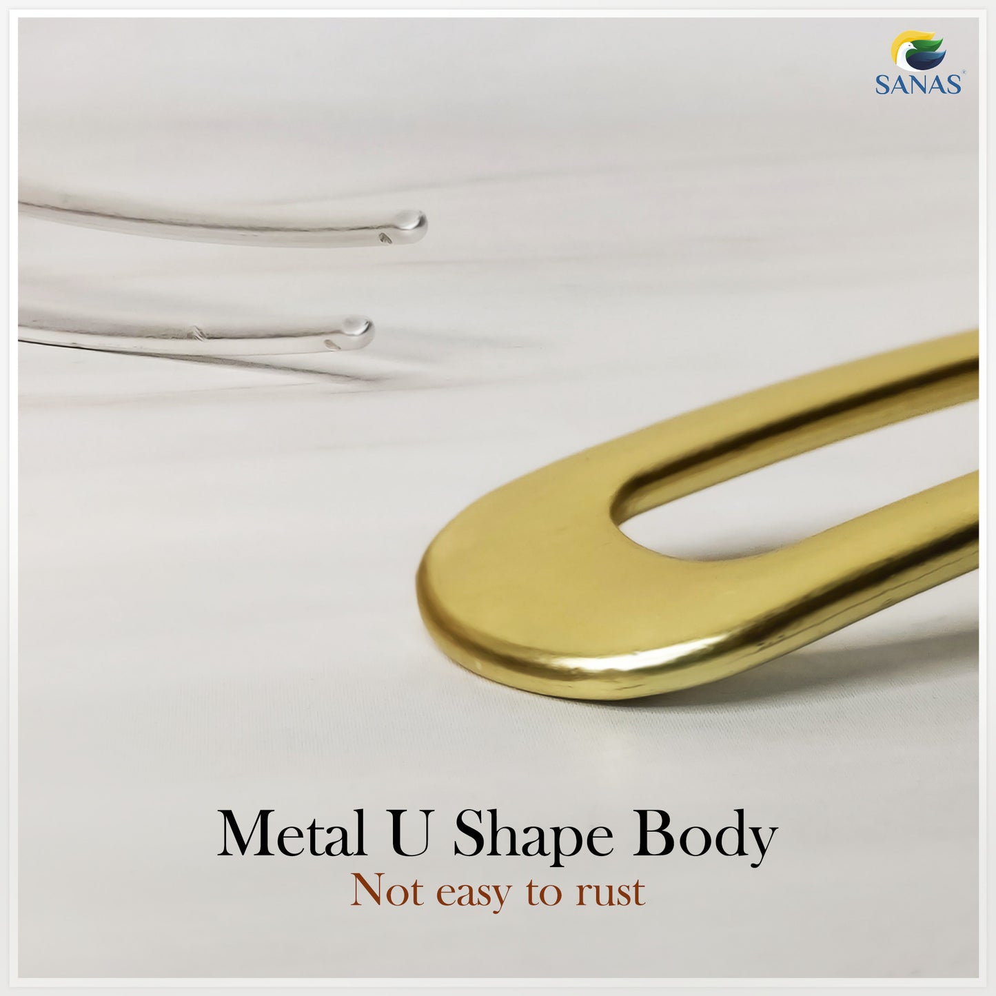 Sanas Hair Fork U Pin - 4Pcs