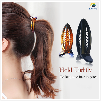 Sanas Korean Hair Accessories Banana Clips - 6Pcs