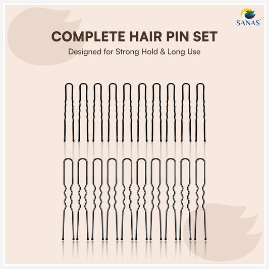 Durable hair pins for buns and elegant updo hairstyles