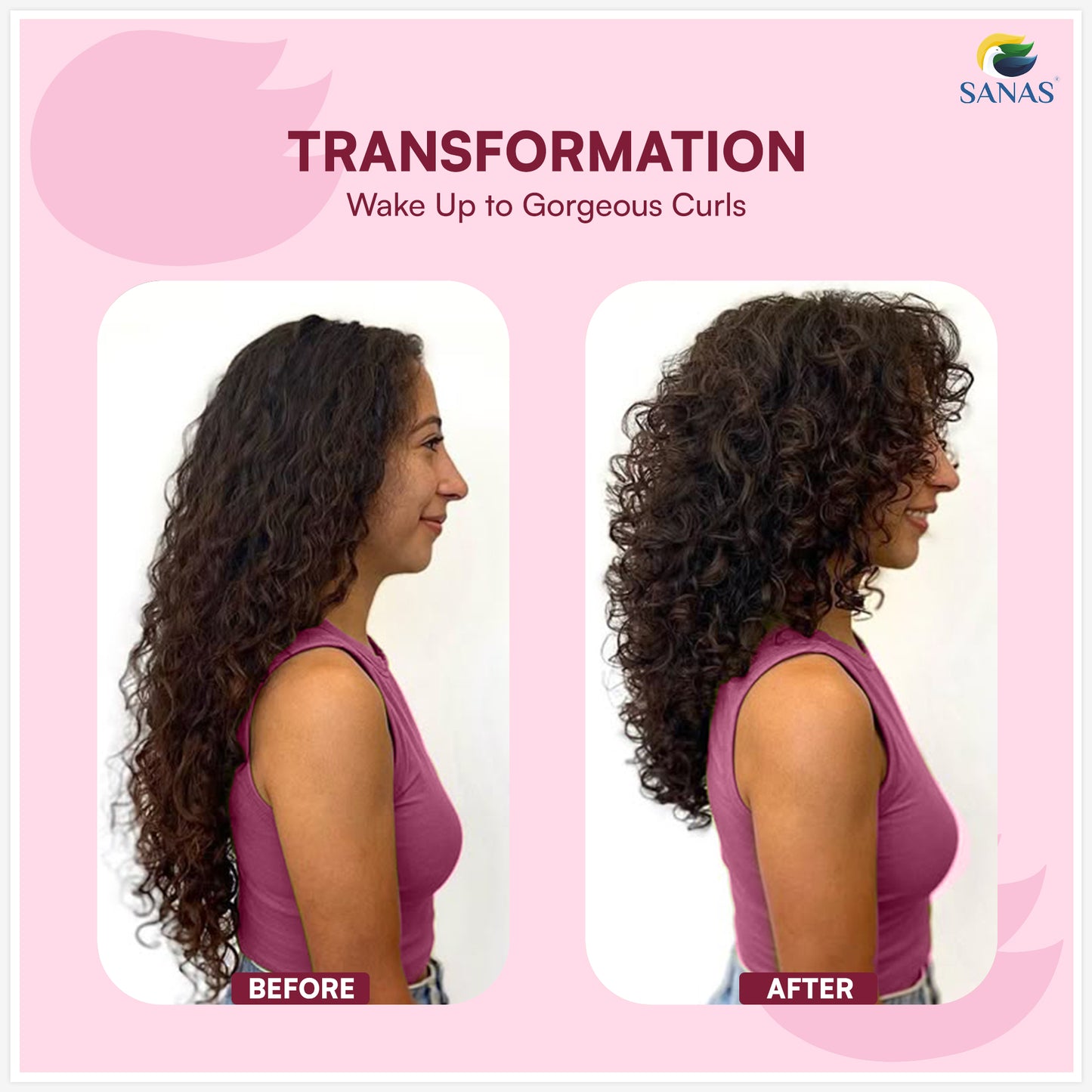 Sanas Foam Hair Rollers - 20Pcs