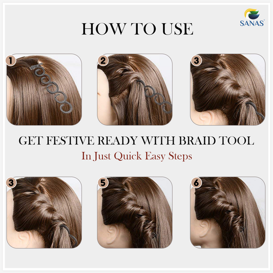 Sanas Spider Hair Braider Hair Styling Tool - 2Pcs