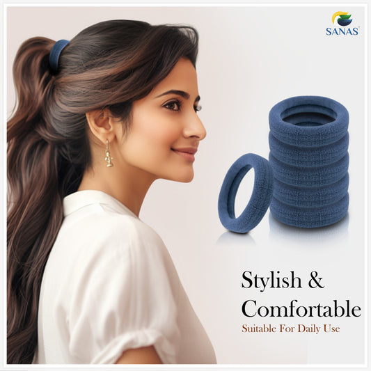 Sanas Ponytail Holders Elastic Hairband - 30Pcs