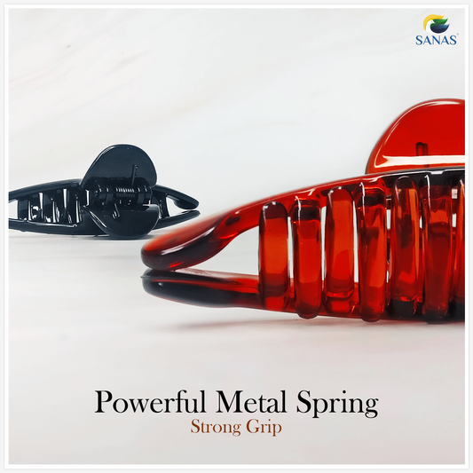 Strong hold butterfly claw clip for hair