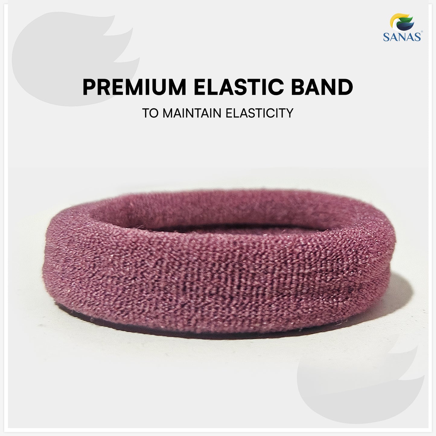 Comfortable ponytail hair ties for everyday styling