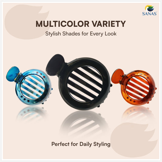 Durable acrylic hair clutchers for women and girls
