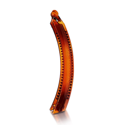 Glossy banana hair clip for women with strong self-lock grip