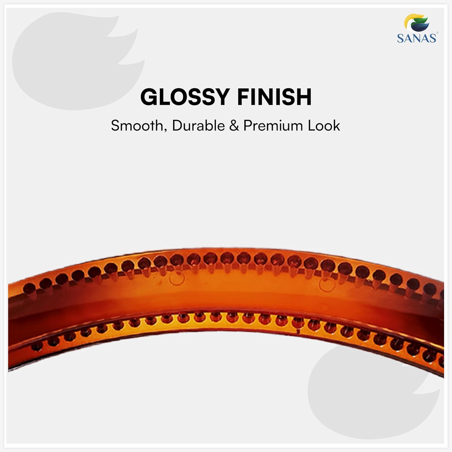 Stylish glossy banana clutcher clip for all hair types
