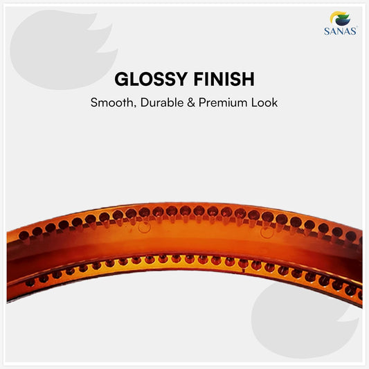 Stylish glossy banana clutcher clip for all hair types
