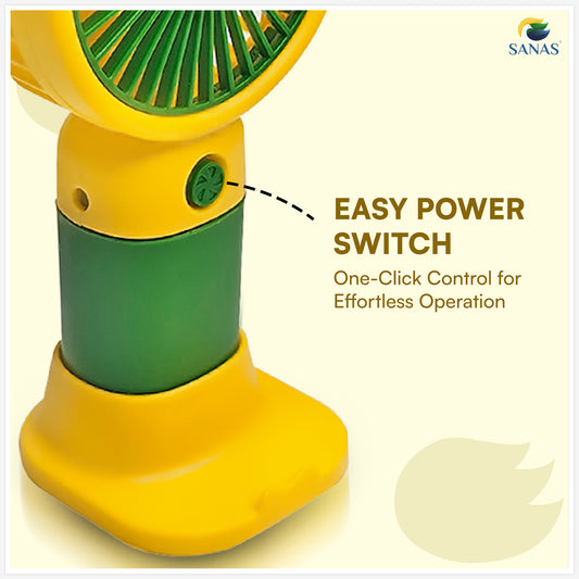 Sanas Mini Handheld Fan 1 Pc