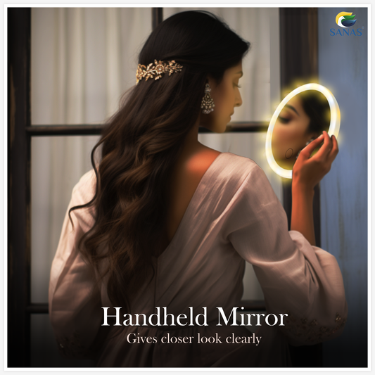 Sanas Table LED Makeup Mirror - 1Pc