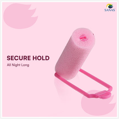 Sanas Foam Hair Rollers - 20Pcs