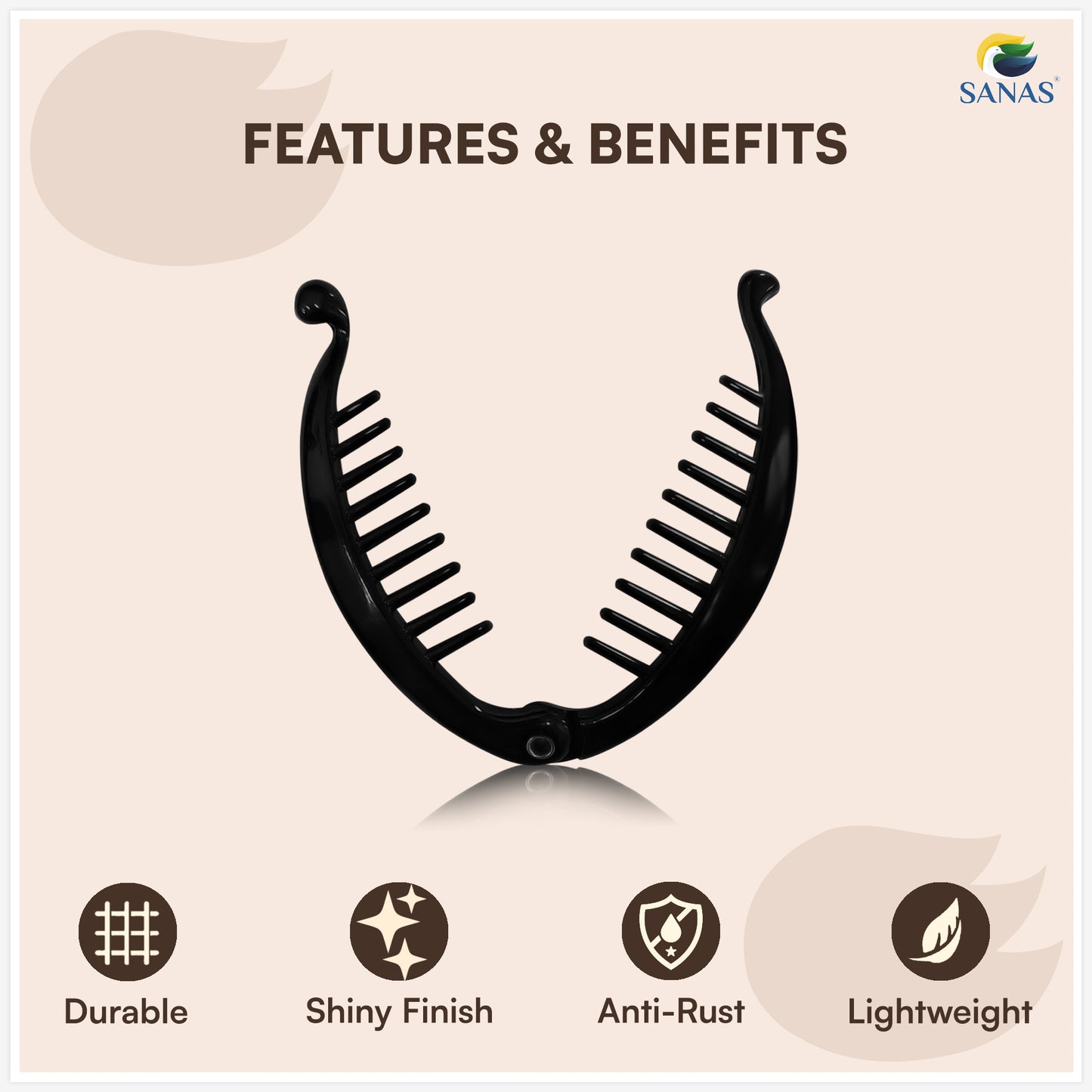 Stylish hair clips for ladies