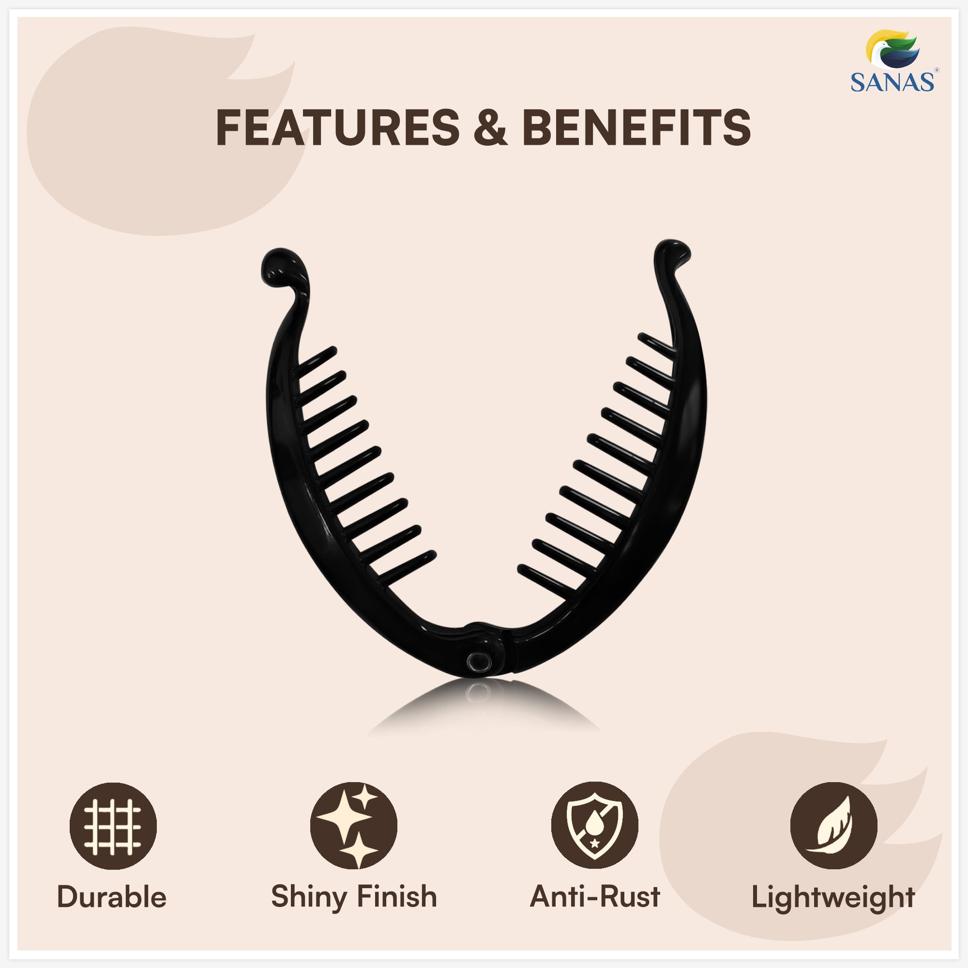 Stylish hair clips for ladies