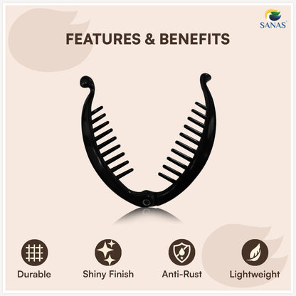 Stylish hair clips for ladies