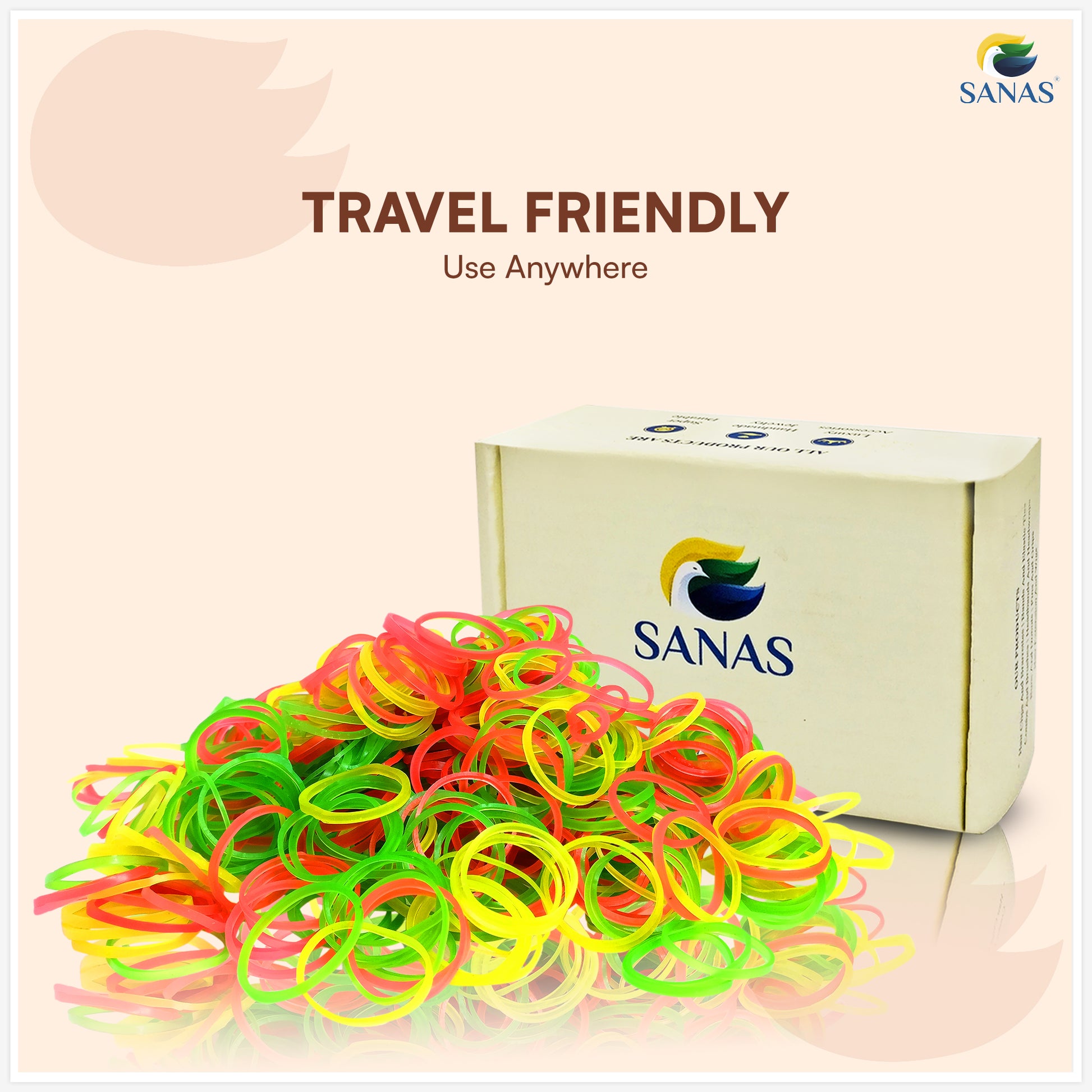 Durable Stationery Rubber Bands for School and Office