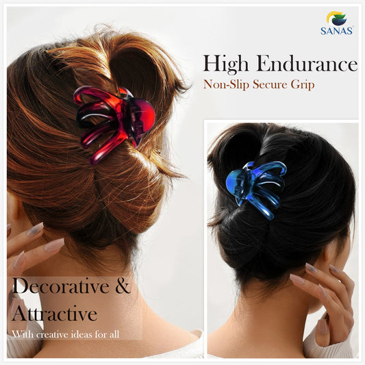 Multicolor Octopus Hair Clips
