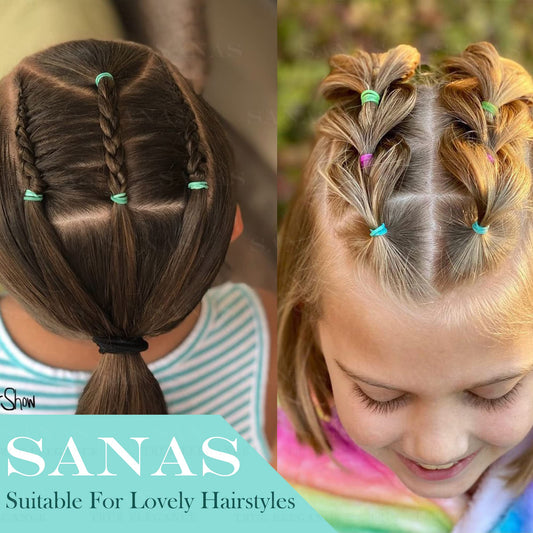 Sanas Medium Elastic Rubber Bands - 1100Pcs