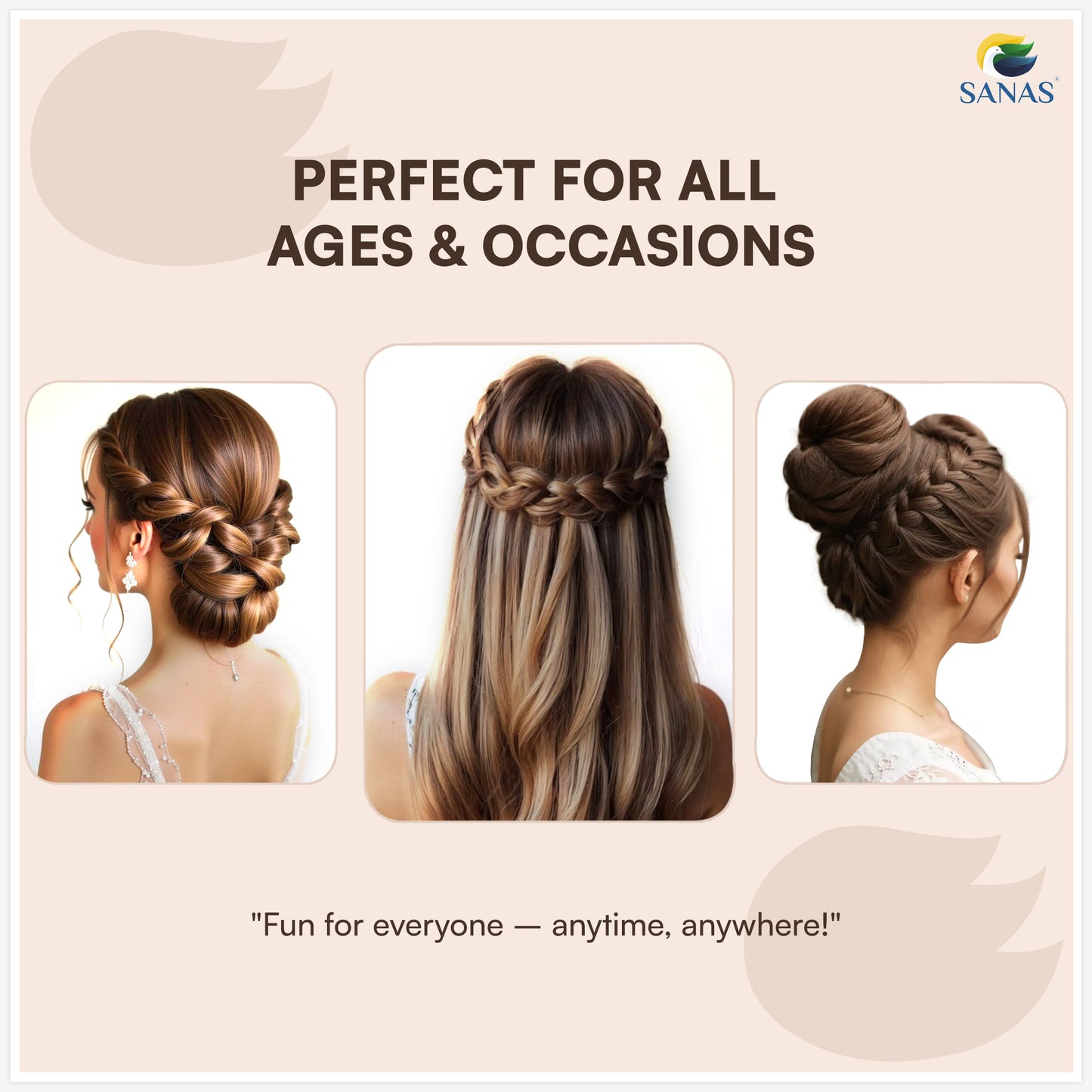 Lightweight reusable u shaped hair pins for women and girls