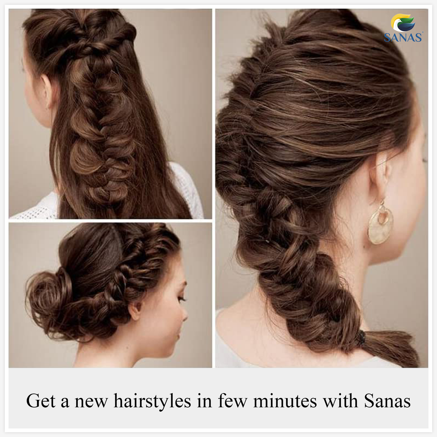 Sanas Spider Hair Braider Hair Styling Tool - 2Pcs