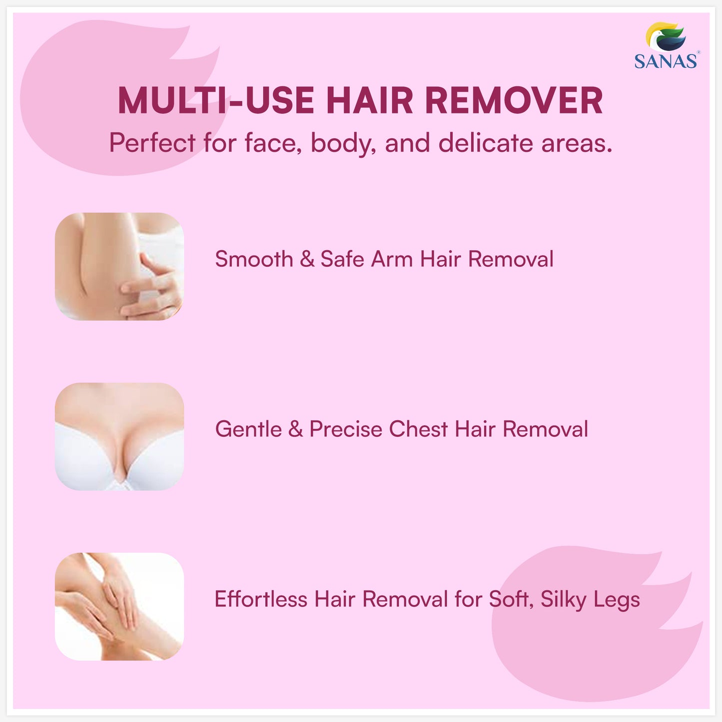 Sanas Women's Disposable Plastic Hair Razor & Bikini Shaving Razor For Women- Pack Of 1 (6 Pcs)B08CC7NPJ5