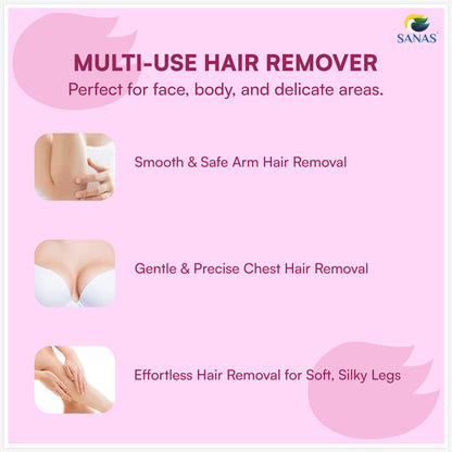 Sanas Women's Disposable Plastic Hair Razor & Bikini Shaving Razor For Women- Pack Of 1 (6 Pcs)B08CC7NPJ5