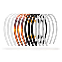 Sanas plastic headbands for women and girls daily hairstyles