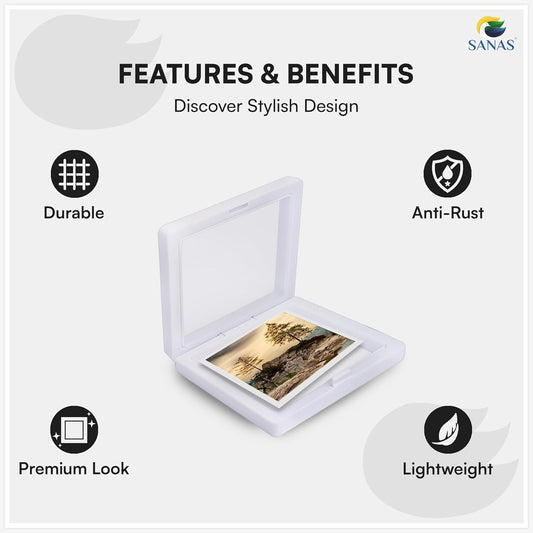 Sanas Shadow Box Frame with Glass (20Pcs)