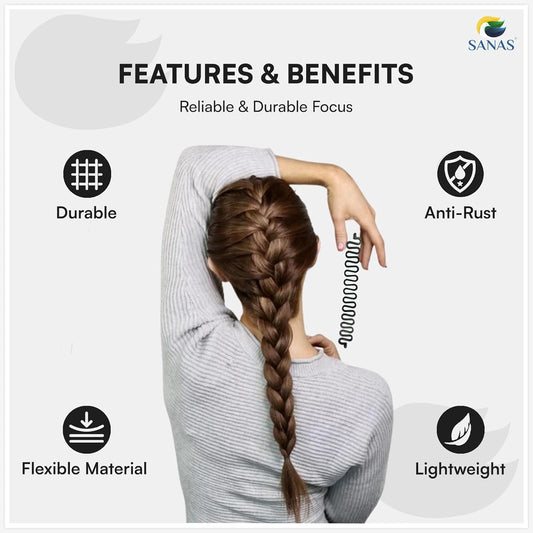 French braider tool for elegant french plait hairstyles