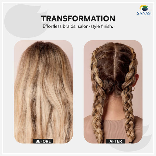 Sanas Long Hair Braider Tool - 1Pc