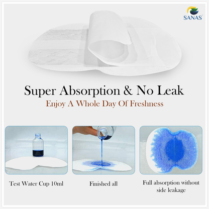 Sanas Underarm Sweat Pad For Women & Men (6Packs)